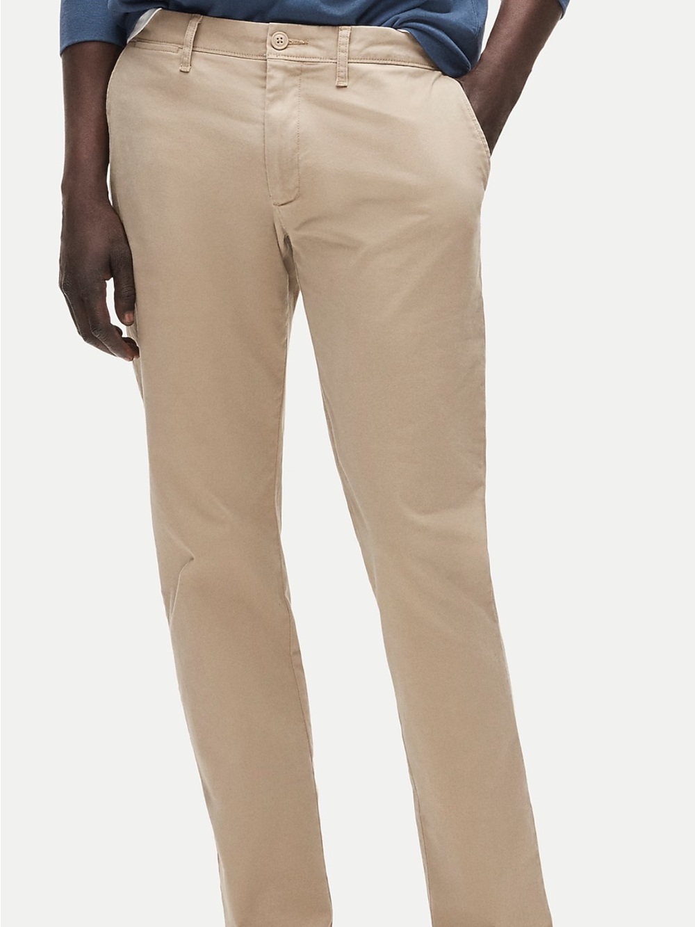 J. Crew Men's Tan Slim-Fit Chinos